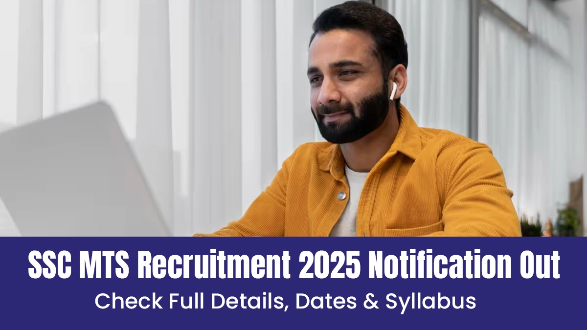 SSC MTS Recruitment 2025 Notification Out Check Full Details, Dates & Syllabus.webp